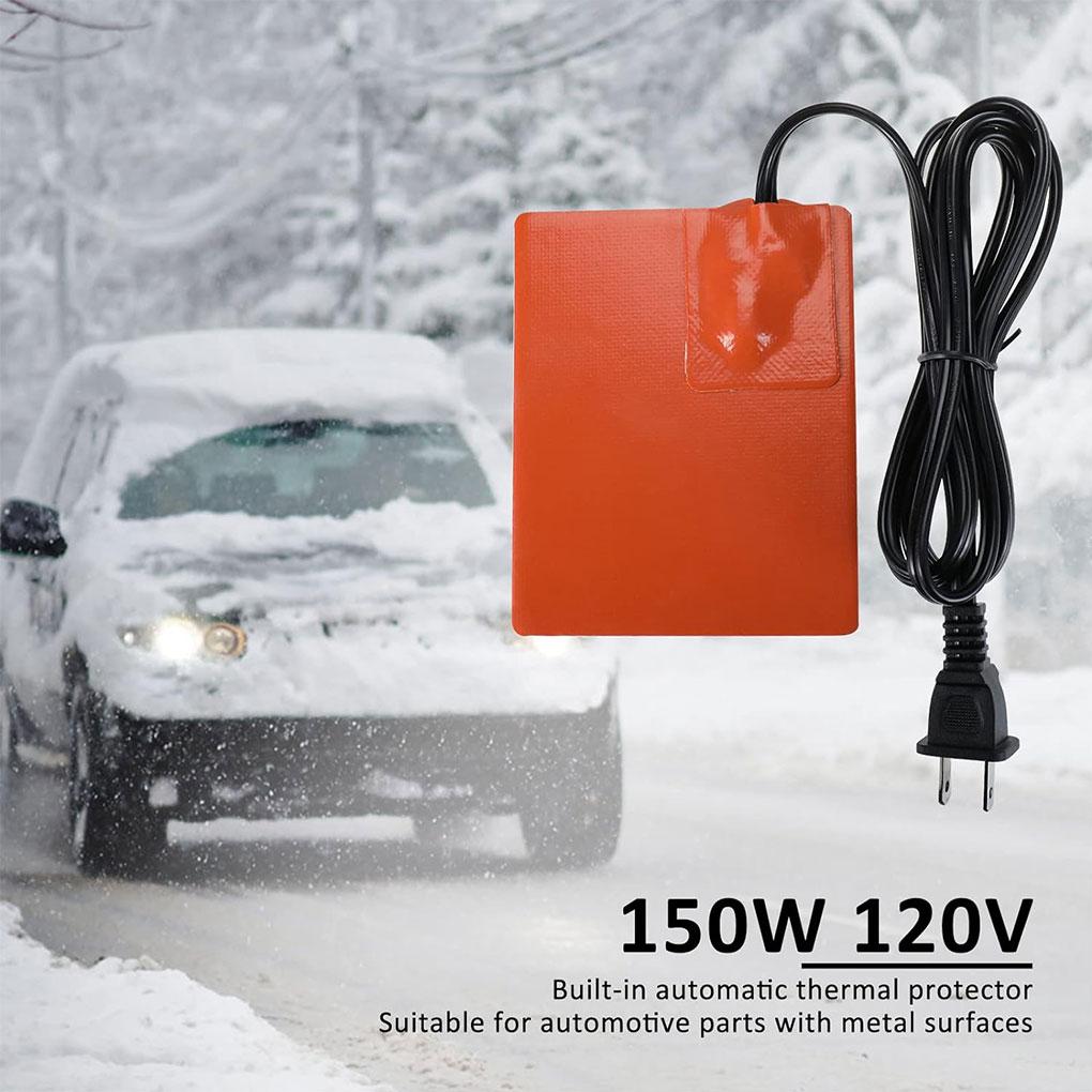 2x 2шт силиконовый нагревательный элемент нагревательный элемент силиконовый нагревательный элемент нагревательный элемент 120 В 150 Вт нагревательный элемент блока двигателя